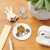 Porte-clés Porte - clé de poids de levage Lion