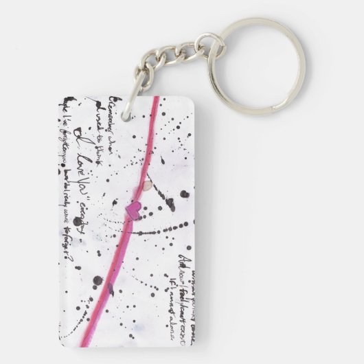 Porte-clés Porte - clé de point de fuite (Dos)