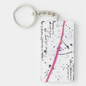 Porte-clés Porte - clé de point de fuite (Devant)
