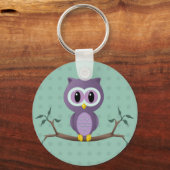 Porte-clés Porte - clé de points Owl Polka (Recto)