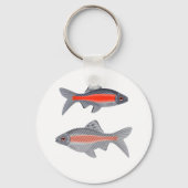 Porte-clés Porte - clé de poisson exotique (Recto)