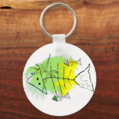 Porte-clés Porte - clé de poisson primitif (Recto)