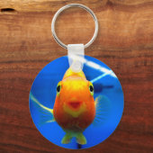Porte-clés Porte - clé de poisson rouge souriant (Recto)
