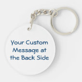 Porte-clés Porte - clé de poisson taureau (Dos)