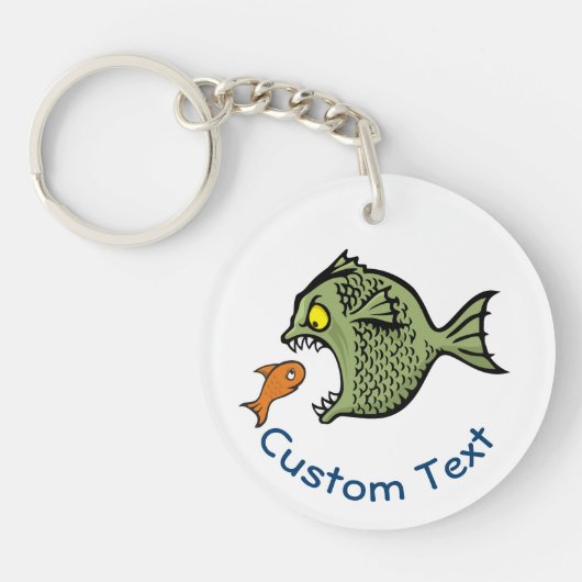 Porte-clés Porte - clé de poisson taureau (Devant)