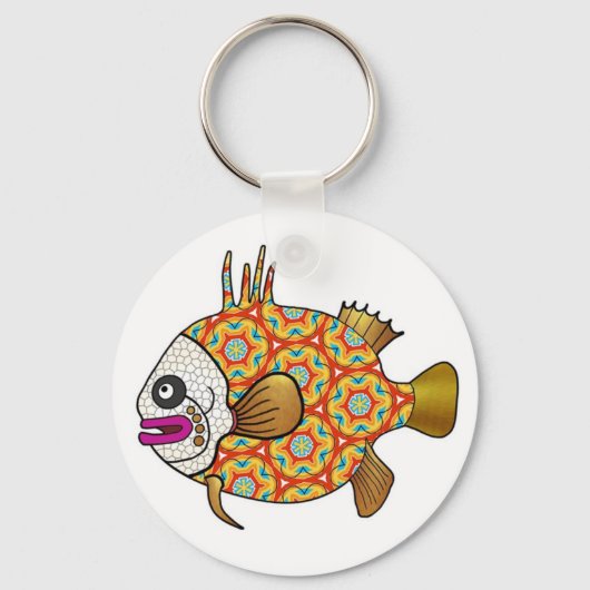 Porte-clés Porte - clé de poissons tropicaux - 03 (Recto)