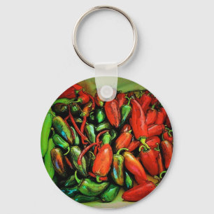 Porte-clés Porte - clé de poivrons de piment