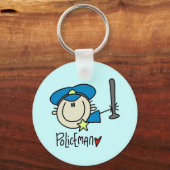 Porte-clés Porte - clé de police (Recto)