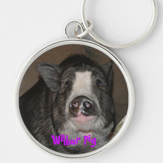 Porte-clés Porte - clé de porc de Wilbur (Devant)