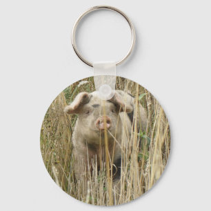 Porte-clés Porte - clé de porc mignon