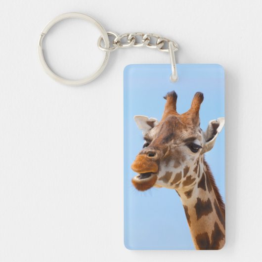Porte-clés Porte - clé de portrait Giraffe (Devant)