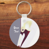 Porte-clés Porte - clé de portrait pélican (Recto)