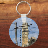 Porte-clés Porte - clé de poste de Kansas Stone (Recto)