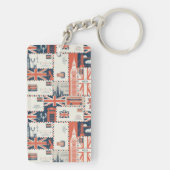 Porte-clés Porte - clé de poste de Londres (Dos)