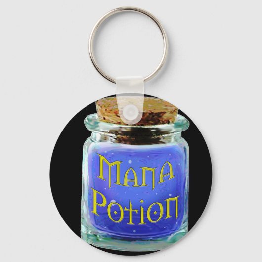 Porte-clés Porte - clé de potion de mana (Recto)
