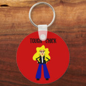 Porte-clés Porte - clé de poule dur (Recto)