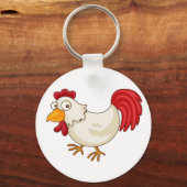 Porte-clés Porte - clé de poulet caricature (Recto)