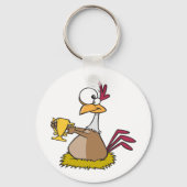 Porte-clés Porte - clé de poulet du prix (Verso)