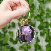 Porte-clés Porte - clé de pourpre d'iris (Main)