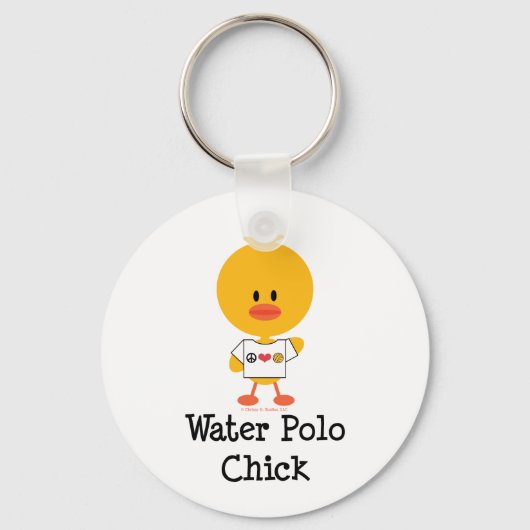 Porte-clés Porte - clé de poussette du water-polo (Recto)
