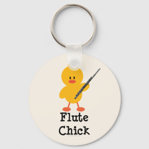 Porte-clés Porte - clé de poussin de cannelure