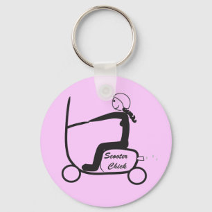 Porte-clés porte - clé de poussin de scooter