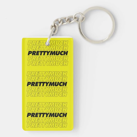 Porte-clés Porte - clé de PRETTYMUCH (Dos)