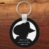 Porte-clés Porte - clé de prière Cowboy (Recto)