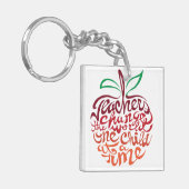 Porte-clés Porte - clé de professeur (Devant gauche)