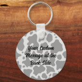 Porte-clés Porte - clé de profil de vache (Verso)