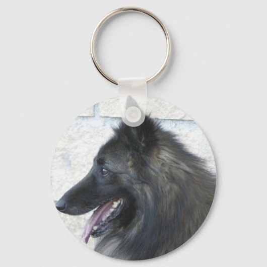 Porte-clés Porte - clé de profil Shiloh Shepherd (Recto)