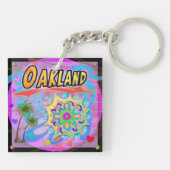 Porte-clés Porte - clé de progrès réel d'Oakland (Dos)
