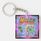 Porte-clés Porte - clé de progrès réel Malibu (Devant)