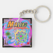 Porte-clés Porte - clé de progrès réel Malibu (Dos)