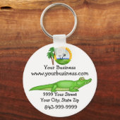 Porte-clés Porte - clé de promotion d'entreprise - SRF (Recto)