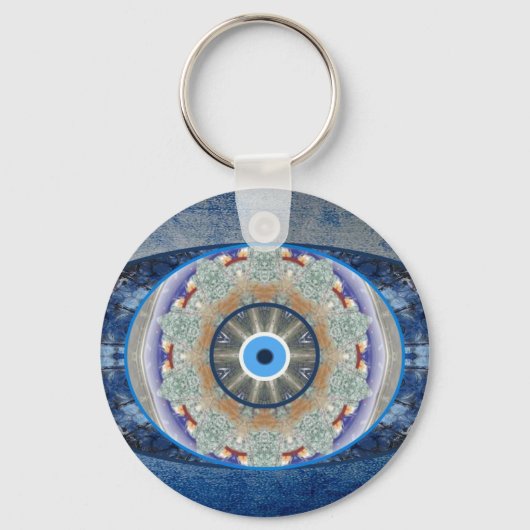 Porte-clés porte - clé de protection "Evil Eye" (Recto)