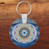 Porte-clés porte - clé de protection "Evil Eye" (Recto)