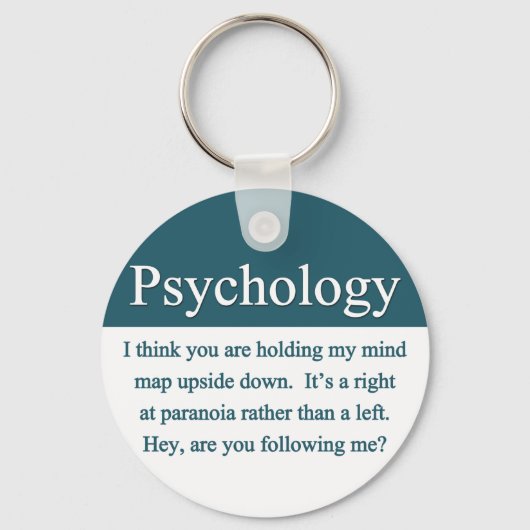 Porte-clés Porte - clé de psychologie (Recto)