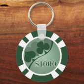 Porte-clés Porte - clé de puces de poker (Recto)