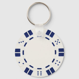 Porte-clés porte - clé de puces de poker