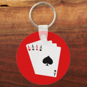 Porte-clés Porte - clé de quatre as (Recto)
