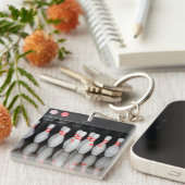 Porte-clés Porte - clé de quilles (Devant Droit)