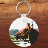 Porte-clés Porte - clé de race Thoroughbred (Recto)