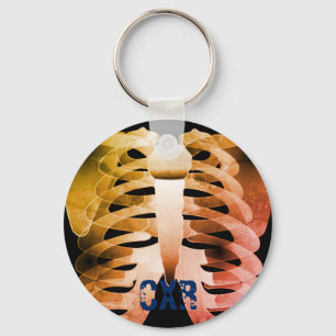 Porte-clés Porte - clé de radiographie de la poitrine de CXR