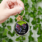 Porte-clés Porte - clé de raisins (Main)