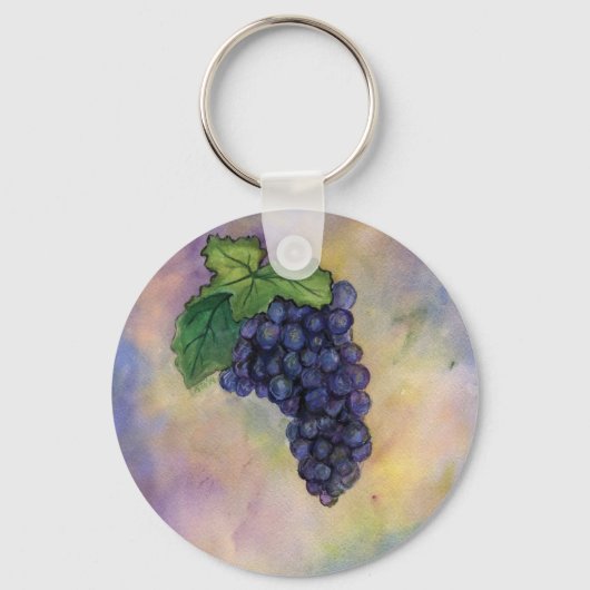Porte-clés Porte - clé de raisins de vin Pinot Noir (Recto)