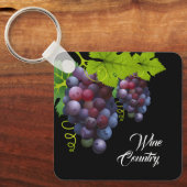 Porte-clés Porte - clé de raisins en aluminium (Recto)