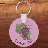 Porte-clés Porte - clé de raisins rouges (Recto)