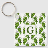 Porte-clés Porte - clé de raisins verts (Recto)