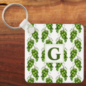 Porte-clés Porte - clé de raisins verts (Recto)